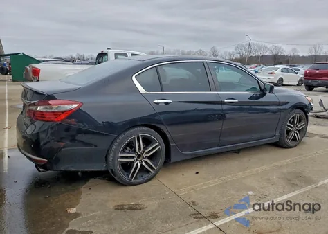 2016 Honda Accord Sport из США, поврежденный, VIN 1HGCR2F50GA129427